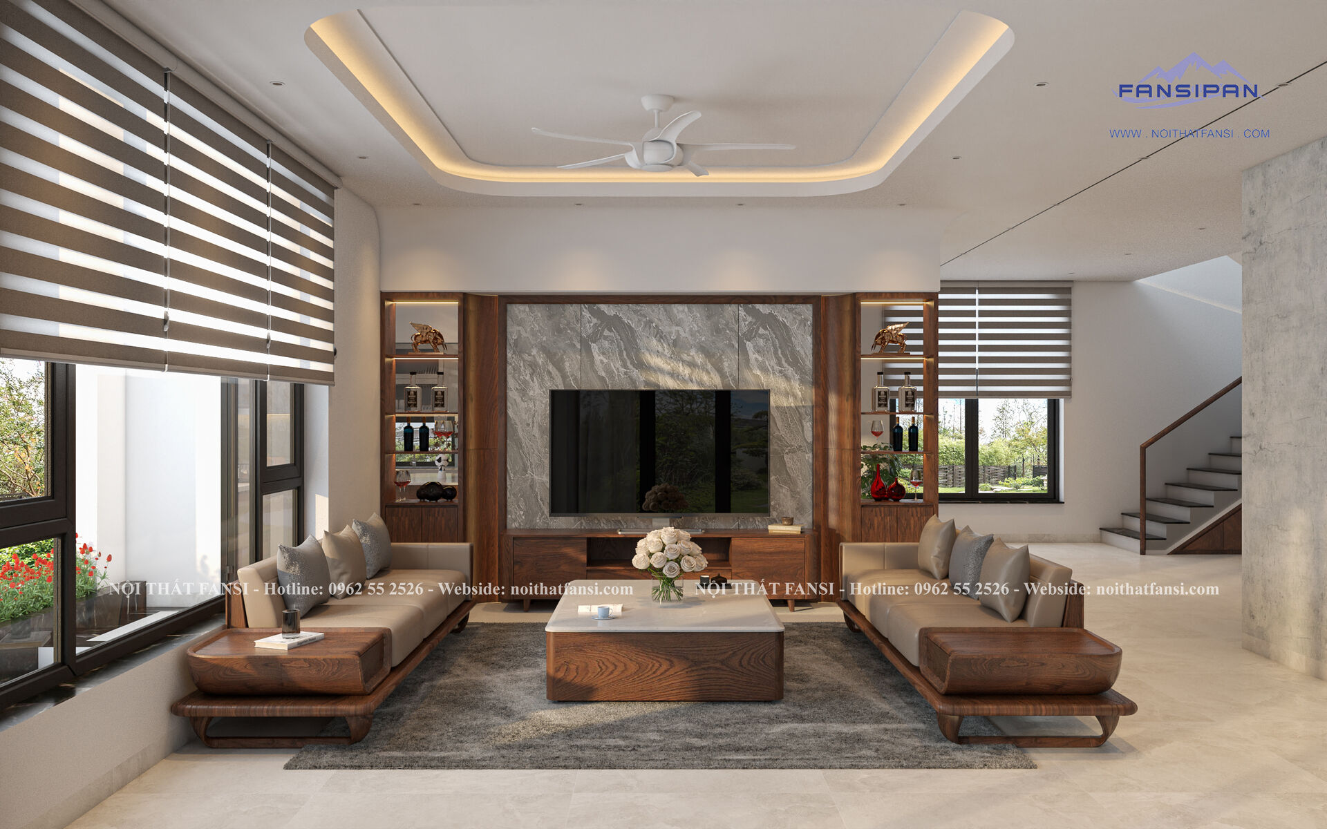 THIẾT KẾ NỘI THẤT NHÀ PHỐ HIỆN ĐẠI 